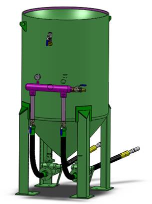 TS-900-2開放式噴砂機(jī) （手動(dòng)控制）